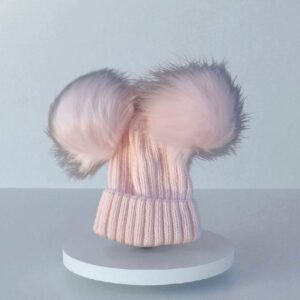 Baby Double Pom Pom Hat