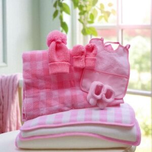 Pink & White gift box set