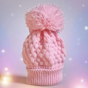 Baby Pom Pom hat wool pom pom