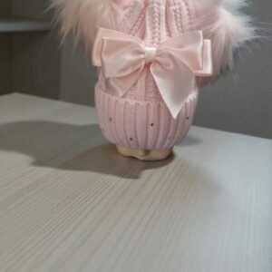 Double Pom Pom hat with bow