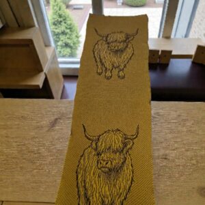Highland Cow Throw